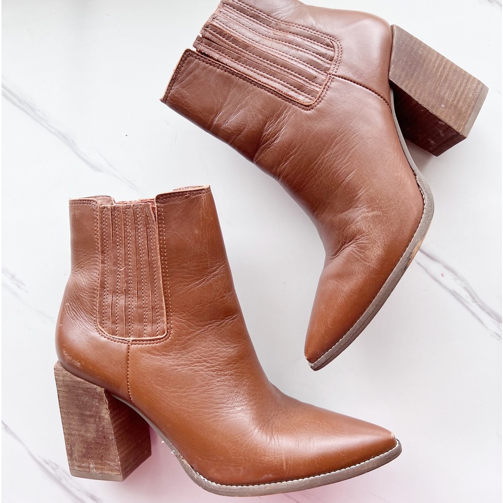 Steve Madden Leather Booties